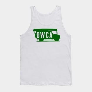 BWCA Canoe on Truck Tank Top